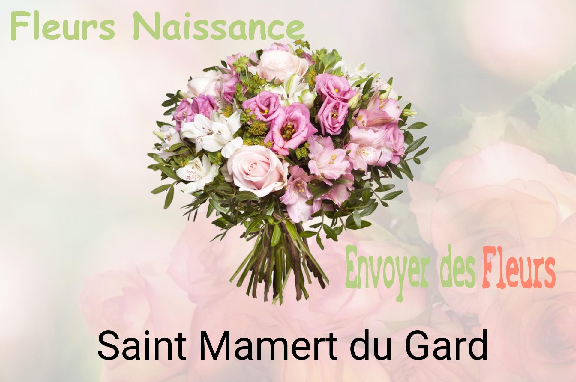 Bouquet de fleurs de naissance livré à Saint-Mamert-du-Gard